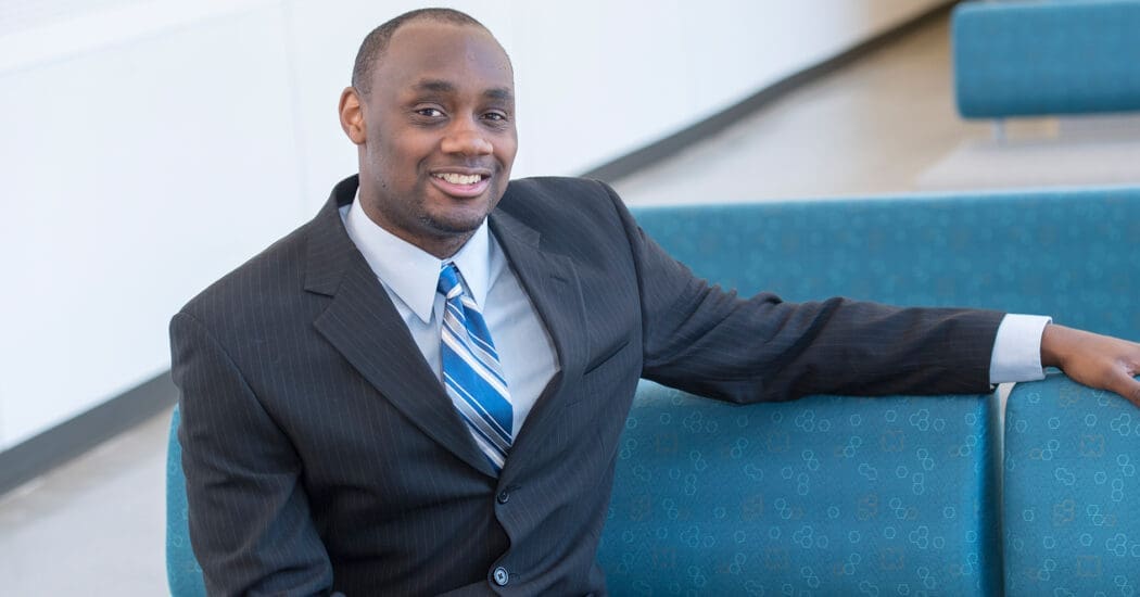 UPIKE Coleman College of Business student is pictured on campus during a fall photoshoot