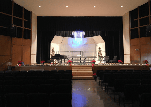 booth auditorium