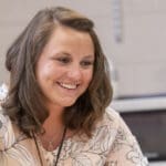 upike alumnus aileah walters teachs students in her class room