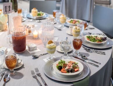 Plated dinner