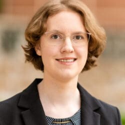 Headshot of Alison McLaughlin undergrad professor in the college of arts and sciences