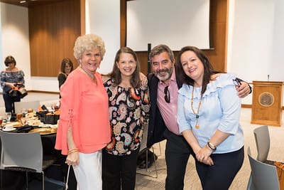 Former Kentucky First Lady Judi Patton, UPIKE First Lady Kay Webb, and George and Marianna Assimellis  