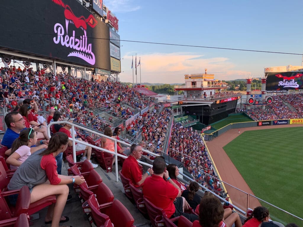 Crowd shot at ballpark