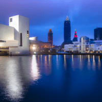 cleveland ohio skyline