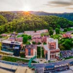 Campus evening