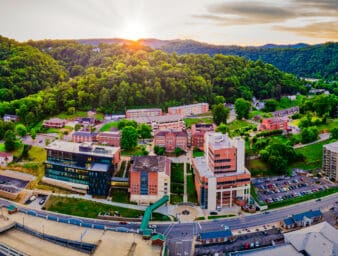 Campus evening
