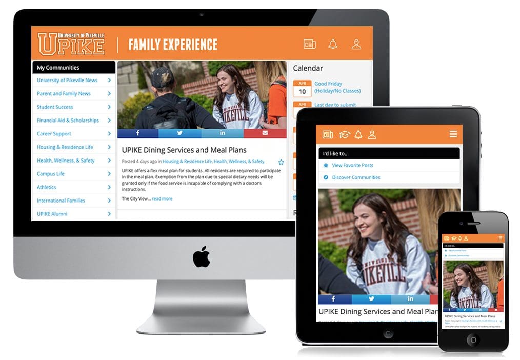 screenshot of ipad and mac with website on the screen