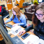 UPIKE students in digital art and design class
