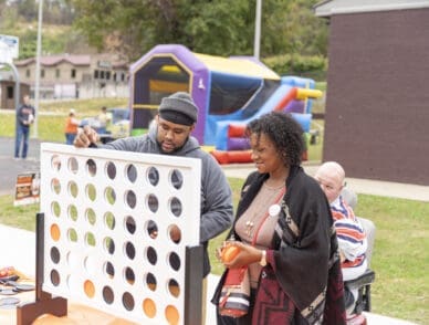 family games at homecoming