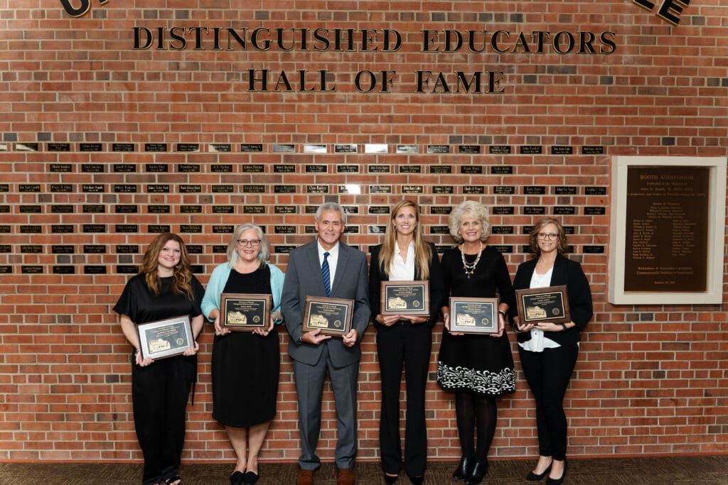 2021 dist. educators hall of fame group photo
