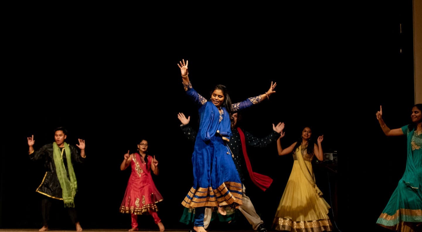 dawali celebration group of students